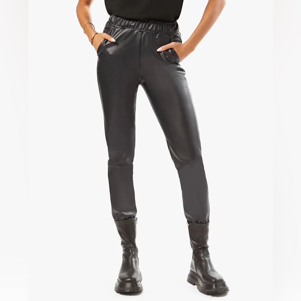 Vegan Leather Joggers NWT